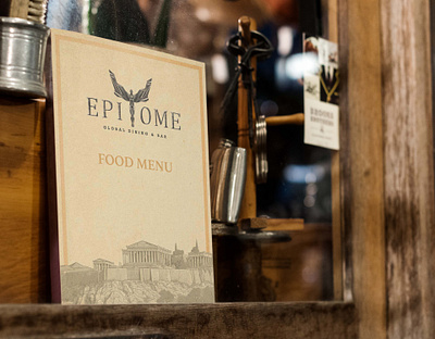 Epitome - Restaurant Branding | Food Menu | Menu Design | Bar branding cafe food graphic design graphics design menu menu design restaurant restaurant branding ui ux design