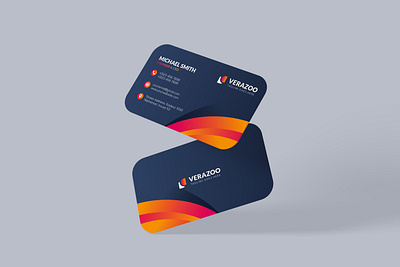 professional modern business card design simple