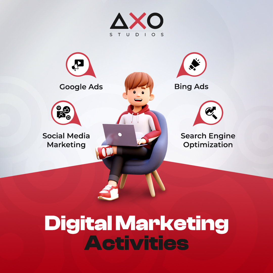 Digital Marketing Services animation branding design graphic design illustration logo motion graphics ui ux vector