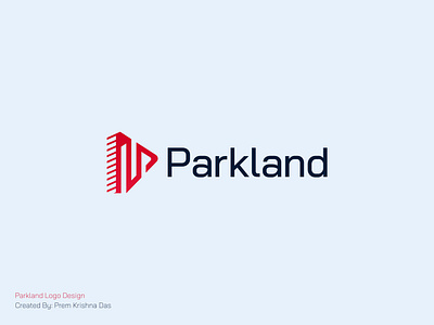 Parkland Logo Design brand identity branding building logo creative logo icon logo logo design minimal minimal logo minimalistic logo p icon p logo popular logo properties real estate real estate logo unique logo vector