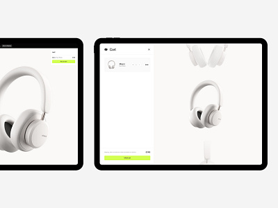 Urbanista Website cart catalog clean design desktop flat gallery headphones interface online shop store ui ux web website