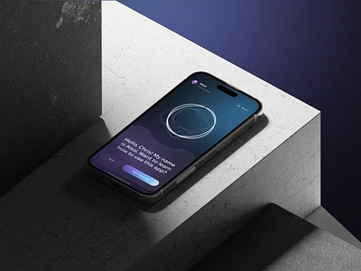 Aissi: Your Versatile Voice-Activated AI Assistant! ai app assistant branding chat chatbot design design system ios mobile smart ui ui kit ux