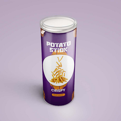 Stick Potato Packaging branding cover identity label packaging potato product