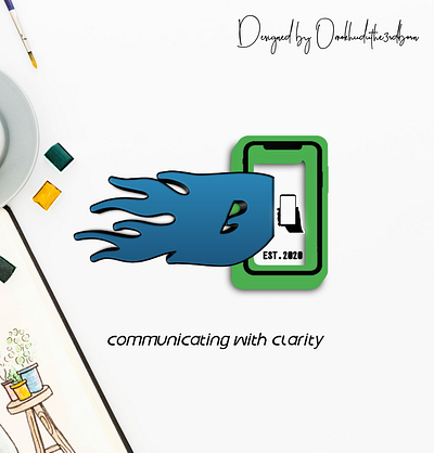 Logo Design For A Telecommunication Company 3d branding graphic design logo
