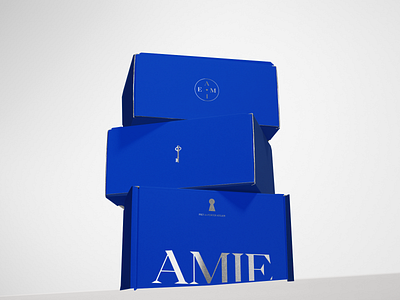AMIE- Fashion Brand brand identity branding graphic design logo packaging packaging design