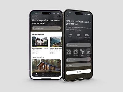 House Booking | Mobile App advanced search application booking dailyui filters houses mobile design rental app traveling ui uitrends userinterface uxui