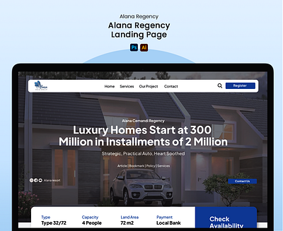 Residential Landing Page Design & Management branding design graphic design landingpage redesign ui ux website wordpress