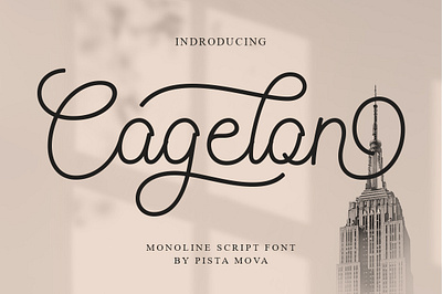 Cagelon 3d banner branding branding fonts calligraphy chocolate fonts design illustration logo ui