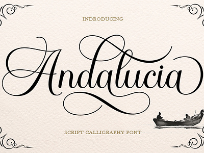 Andalucia 3d banner branding branding fonts calligraphy chocolate fonts design illustration logo ui