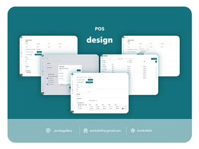 POS Design application figma pos product design ui ux