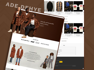 Men and Women Fashion Website e commerce e commerce design fashion website figma figma design home page shopify shopify store design shopify website ui design ui ux web ui design website website design