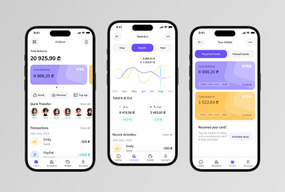 Banking - Mobile App app design banking banking app design digital mobile product design ui uiux ux uxui