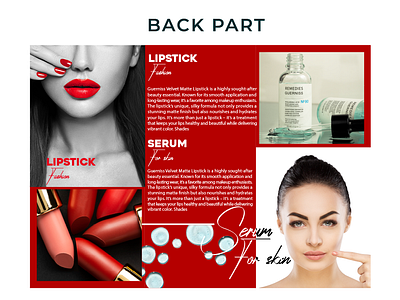 Brochure design beauty brochure cosmetics design