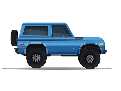 Vehicle illustration adobeillustrator blue design graphic design illustration jeep jeepillustration vector vectorillustration