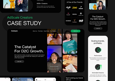 Website Redesign Case Study business case study concept home page landing page mobile site tiktok ux website design wix wordpress