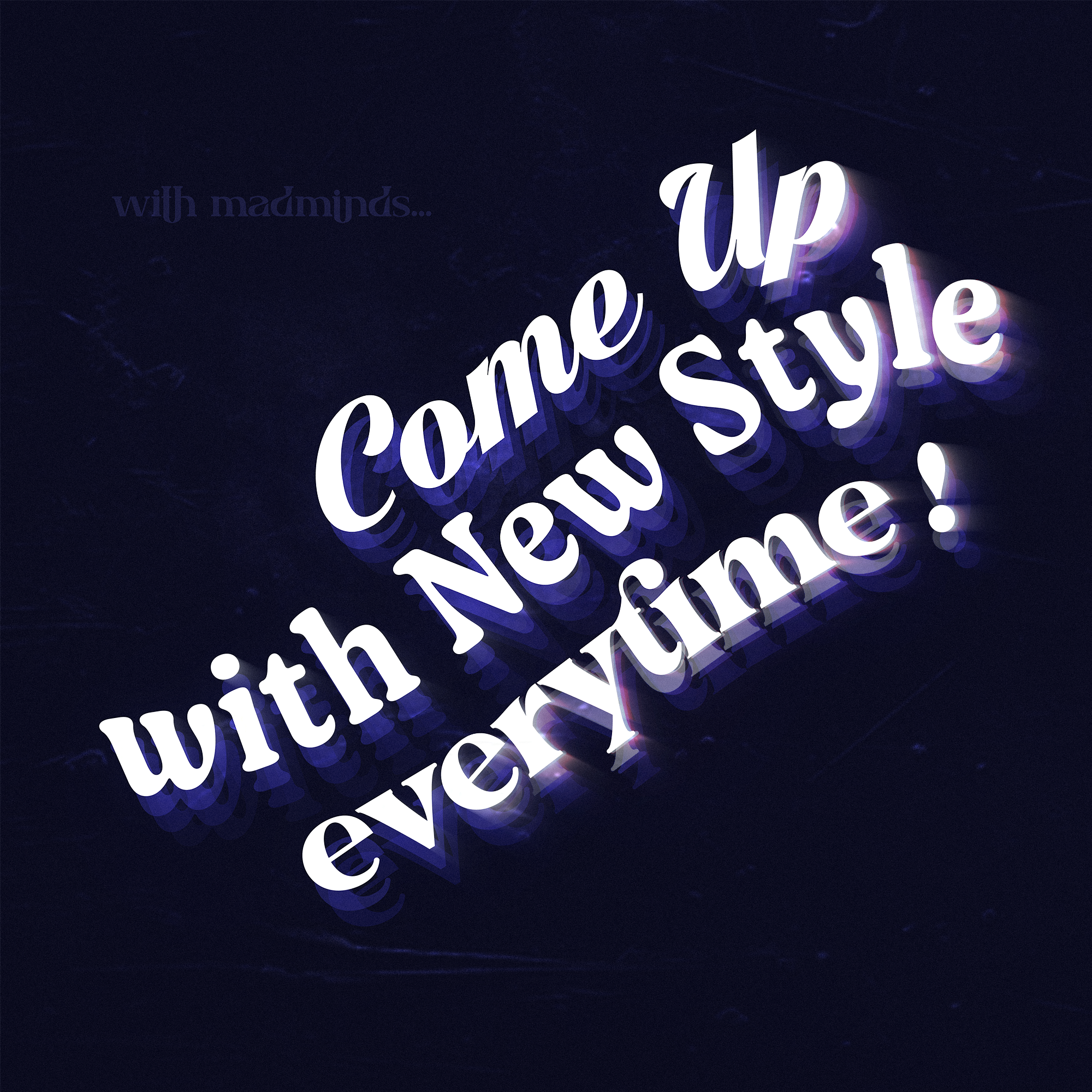 New Style Everytime design fonts graphic design logo typography