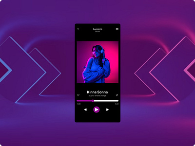 Music Player figma graphic design icons mobile app music app ui uiux user interface