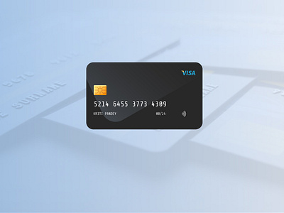 Credit Card branding design figma graphic design icons illustration logo typography ui uiux user interface