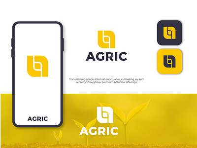Logo design for AGRIC logo logo design minimal design modern logo