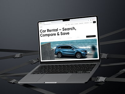 Car Rental Website Design car carrent minimal ui uidesign websitedesign