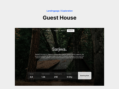 Guest House Yogyakarta brandiing guest house guest house website design hotel hotel landing page landing landing page page redesign reservation travel travel agency website uiux design vacation web web design web site website