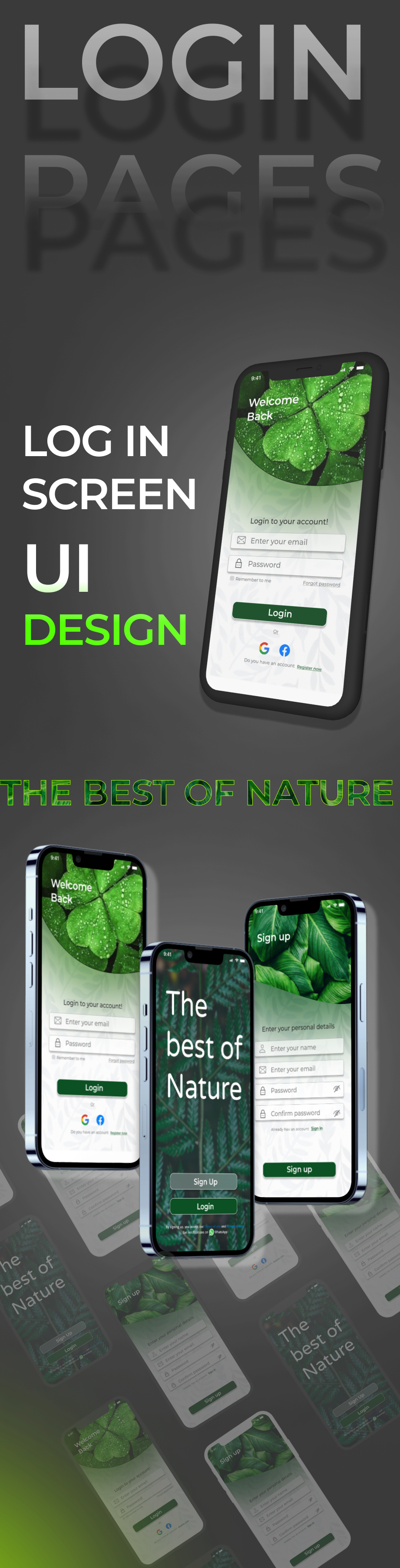 LOGIN PAGES - UserCentric Login Designing for Ease and Securit colors colortheory creativedesign designinspiration designtrends icongraphy interactiondesign interfacedesign loginpage minimalist moderndesign productdesign prototype typography ui userinterface uxdesign uxresearch wireframe