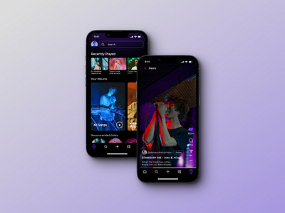 RhythmiX App ui