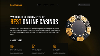 Best Online Casinos +animation animation design figma web design