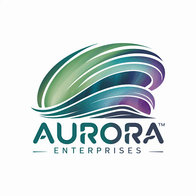 Aurora Enterprises | Abstract Logo Design graphic design logo