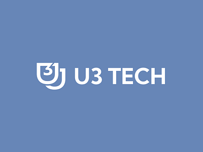 U3 Tech branding business icon logo tech