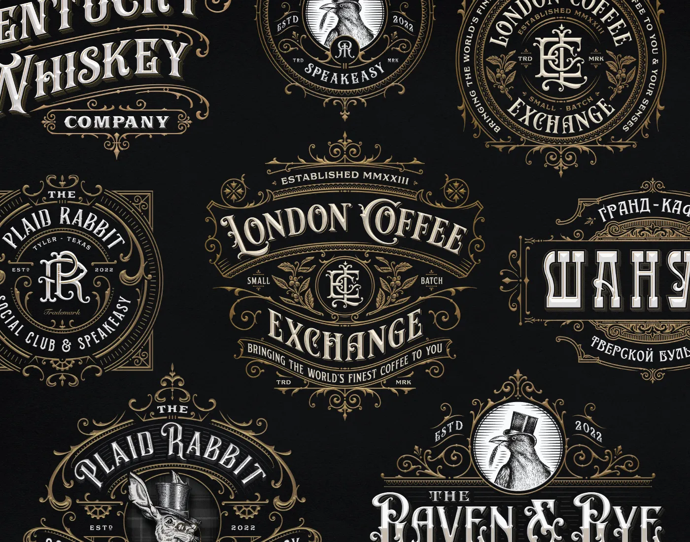 Timeless Vintage Logos for Your Website Design