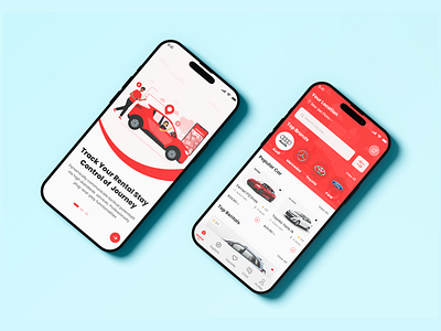 Car Rental Mobile App UI Design 🚗 app design booking car assistant car booking car hire car rent car rental app car rental company mobile app premium car product design real estate app rental rental app rental company ui design uiux vehicle