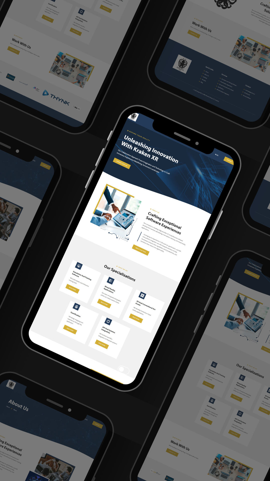 Innovation website branding designportfolio ui uxui webdesign websiteredesign xrdesign