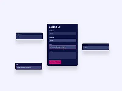 Form Design contact contact form design form form input graphic design ui ux web webdesign