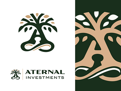 Eternitree "Letter A" Tree Monogram advisor aternal badge design branding brandmark forest identity infinite infinity investing leaf leaves logo logo design logos mobius strip monogram outdoors tree trees