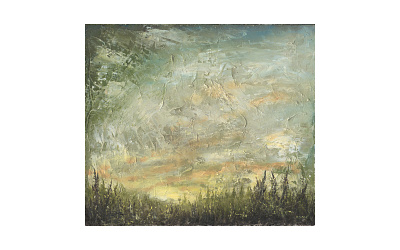 Above the Trees abstract cogwurx expressionism forest illustration landscape nature trees