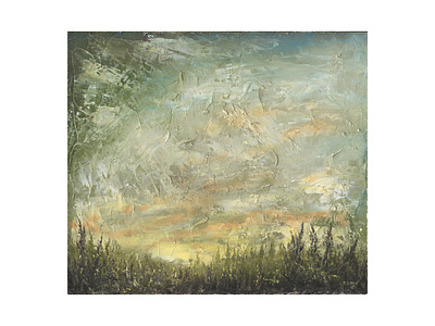 Above the Trees abstract cogwurx expressionism forest illustration landscape nature trees