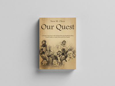 Our Quest - Cover Book Design adobe illustrator book cover cover book cover book design cover design design graphic design