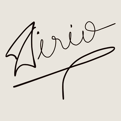 Airio design graphic design logo typography