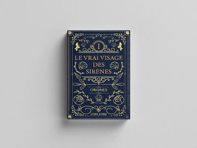 Visage des Sirenes - Cover Book Design adobe illustrator book cover cover book cover book design design graphic design