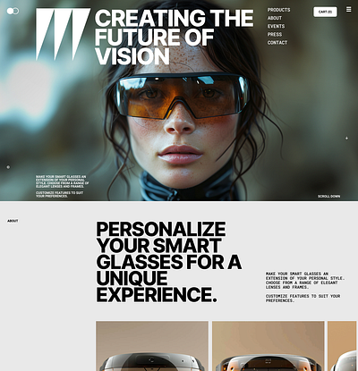 Creating The Future Of Vision - Glasses Store Concept