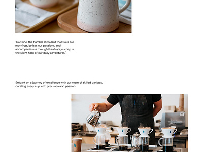 Cafe Website Design