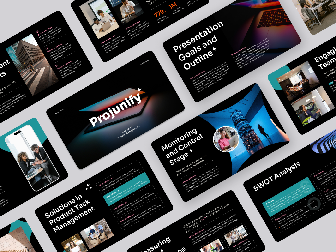 Example of Redesign Your Business Deck Template