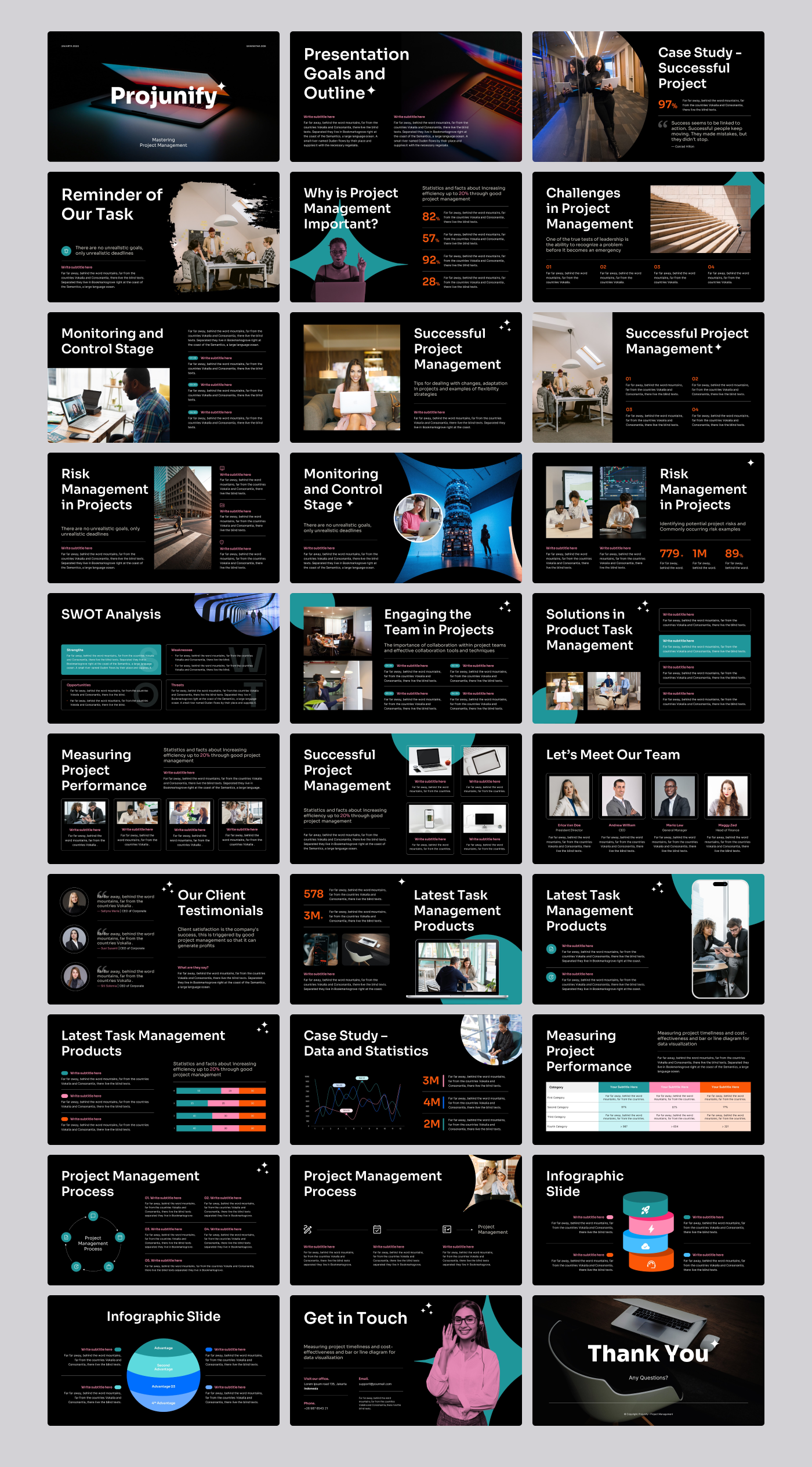 Example of Redesign Your Business Deck Template