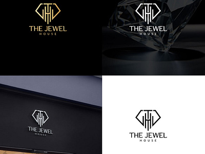 TJH_diamond_logo 99designds brandiderntity branding brandmark business logo companylogo diamondlogo graphic design illustrator logo logodesign logodesigner logos luxurylogo