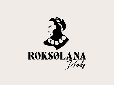 Roksolana. Logo &Branding alcohol logo branding design graphic design identity logo logomaker logotype roksolana logo