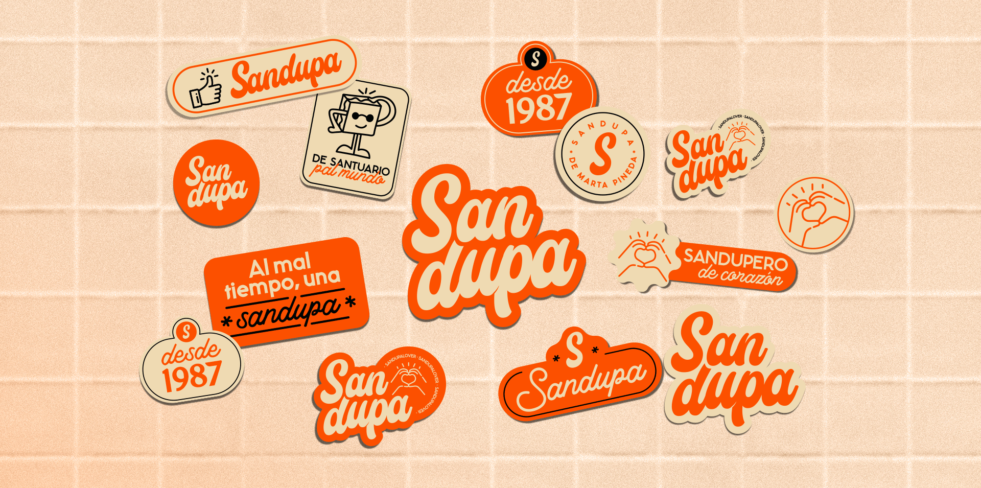 :: Sandupa :: brand design branding design graphic design logo