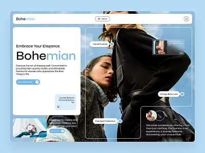 Fashion Website Header clothing design dribbble dribbble shot fashion figma header header concept typography ui ui design ui inspiration ux ux deisgn ux inspiration web web design website women