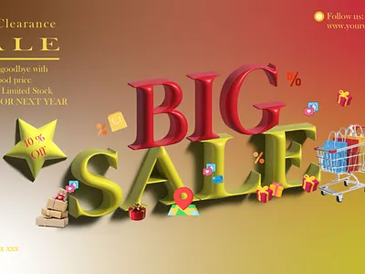 Big Sale Design Poster graphic design
