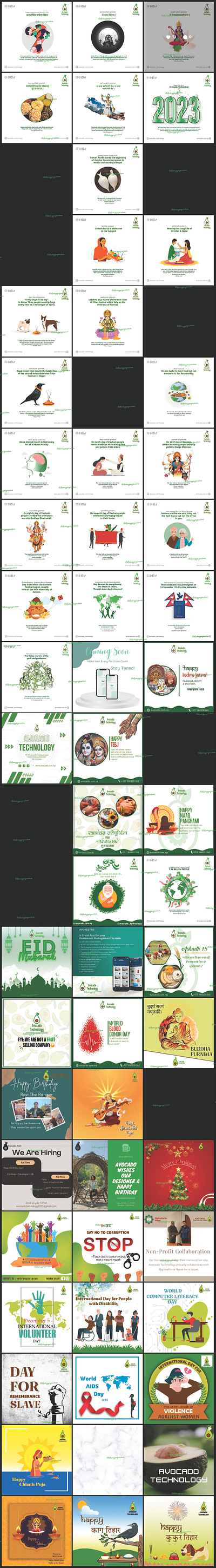 Avocado Technology, IT company, Corporate Design